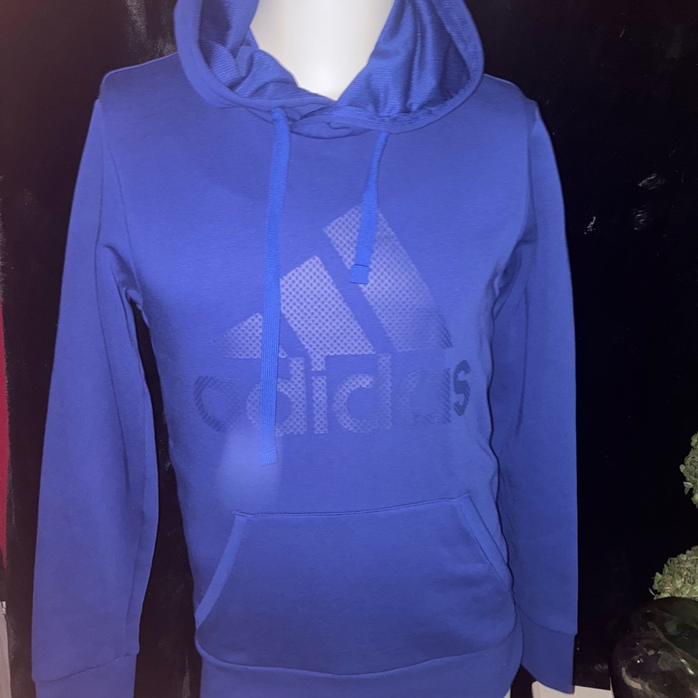 Adidas Men's Royal Blue Hoodie